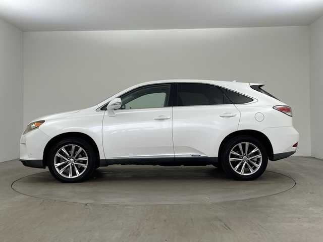レクサス ＲＸ 450h バージョンL 兵庫県 2012(平24)年 10.9万km ホワイトパールクリスタルシャイン ・4WD/・純正HDDナビ＆フルセグ＆BT＆USB＆DVD/・バックカメラ/・サイドカメラ/・黒革シート/・前席シートヒーター/・前席シートベンチレーション/・前席パワーシート/・前席メモリーシート/・ステアリングヒーター/・ステアリングリモコン/・クルーズコントロール/・パワーバックドア/・ヘッドライトウォッシャー/・ヘッドアップディスプレイ/・スマートキー/・スペアキー/・プッシュスタート/・ビルトインETC/・横滑り防止装置