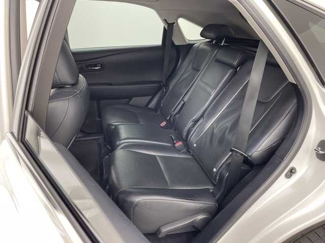 レクサス ＲＸ 450h バージョンL 兵庫県 2012(平24)年 10.9万km ホワイトパールクリスタルシャイン ・4WD/・純正HDDナビ＆フルセグ＆BT＆USB＆DVD/・バックカメラ/・サイドカメラ/・黒革シート/・前席シートヒーター/・前席シートベンチレーション/・前席パワーシート/・前席メモリーシート/・ステアリングヒーター/・ステアリングリモコン/・クルーズコントロール/・パワーバックドア/・ヘッドライトウォッシャー/・ヘッドアップディスプレイ/・スマートキー/・スペアキー/・プッシュスタート/・ビルトインETC/・横滑り防止装置