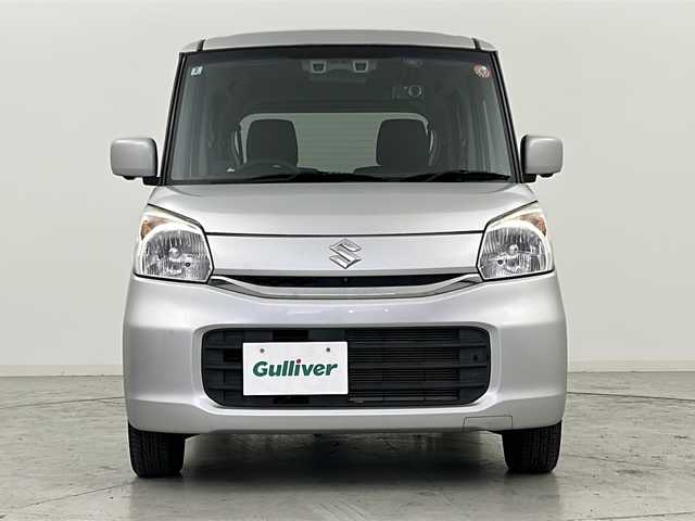 スズキ スペーシア X 宮城県 2016(平28)年 3.1万km シルキーシルバーメタリック 禁煙車/全方位カメラ/スズキセーフティーサポート/・デュアルカメラブレーキサポート/・ハイビームアシスト/・車線逸脱警報機能/・横滑り防止機能/スズキメーカーナビ/・BT.CD.USB.Ipod.AUX/フルセグテレビ/前席シートヒーター/前後ドライブレコーダー/片側パワースライドドア/ステアリングスイッチ/プッシュスタート/スマートキー/社外フロアマット/ドアバイザー/純正14インチスチールホイール/HIDヘッドライト/アイドリングストップ/社外14インチ冬タイヤ積込