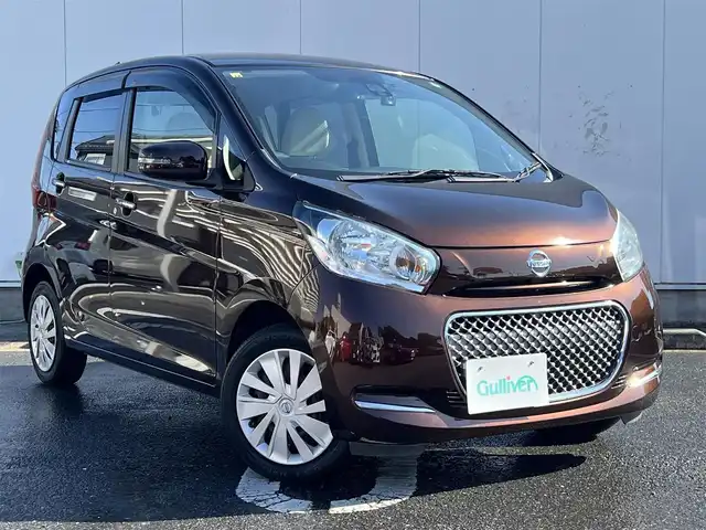 日産 デイズ X ボレロ 三重県 2016(平28)年 4.5万km モカブラウンP アラウンドビューカメラ/純正ナビ（Bluetooth/AM/FM/地デジTV/CD）/ETC/安全装備（ＶＤＣ/エマージェンシーブレーキ/踏み間違い衝突防止アシスト/ヒルスタートアシスト）/「Bolero」「AUTECH」エンブレム/ホワイト/レッド2トーン合皮シート/シートリフター（運転席）/シートバックポケット（助手席）/シートアンダーボックス（助手席）/レッドクロス貼ドアトリム/純正フロアマット/インテリジェントキー/プッシュスタート/スペアキー/オートエアコン/シルバー加飾付ピアノブラック調センターパネル/メッキシフトノブボタン/シルバー加飾付ベージュウレタン製ステアリングホイール/チルトステアリング