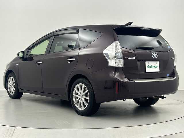 トヨタ プリウス α G チューンブラック 福島県 2014(平26)年 9万km ブラキッシュレッドマイカ /禁煙車　//純正８インチナビ(NHZN-X62G)//クルーズコントロール　//ミラー型ドライブレコーダー(F/R)　//サマータイヤＡＷセット　//スペアキー　//純正ビルトインＥＴＣ　//バックカメラ　//オートライト　//取扱説明書　//保証書//ナビ取扱説明書//ドライブレコーダー取扱説明書//ETC取扱説明書