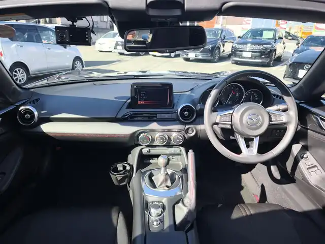 マツダ ロードスター ＲＦ S 熊本県 2019(令1)年 3.3万km マシーングレープレミアムM ワンオーナー/純正ナビ/【フルセグTV/Bluetooth/CD/DVD】/バックカメラ/スマートシティブレーキサポート/車線逸脱警報システム/ドライバーアテンションアラート/ブラインドスポットモニタリングシステム/クルーズコントロール/コーナーセンサー/交通標識認識システム/純正17インチAW/オートLEDライト/オートハイビーム/革巻きステアリング/ステアリングスイッチ/ドライブレコーダー/純正フロアマット/シートヒーター/横滑り防止装置/ABS/盗難防止装置