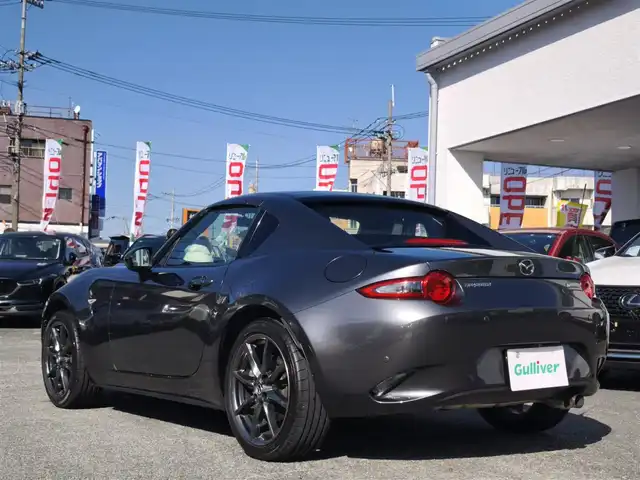 マツダ ロードスター ＲＦ S 熊本県 2019(令1)年 3.3万km マシーングレープレミアムM ワンオーナー/純正ナビ/【フルセグTV/Bluetooth/CD/DVD】/バックカメラ/スマートシティブレーキサポート/車線逸脱警報システム/ドライバーアテンションアラート/ブラインドスポットモニタリングシステム/クルーズコントロール/コーナーセンサー/交通標識認識システム/純正17インチAW/オートLEDライト/オートハイビーム/革巻きステアリング/ステアリングスイッチ/ドライブレコーダー/純正フロアマット/シートヒーター/横滑り防止装置/ABS/盗難防止装置