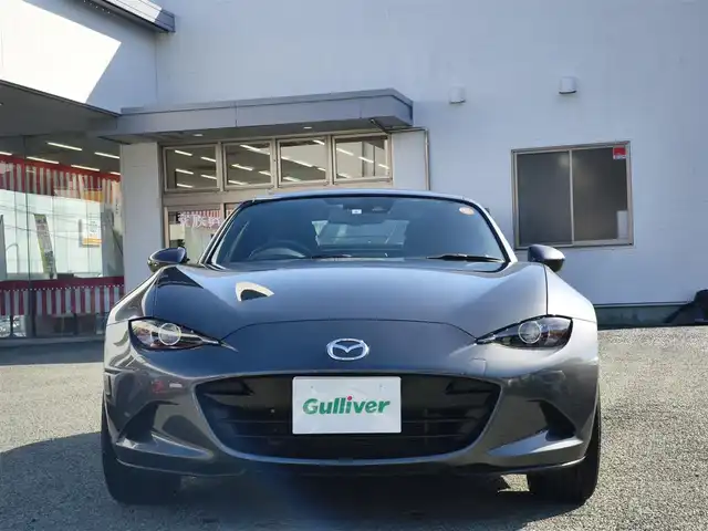 マツダ ロードスター ＲＦ S 熊本県 2019(令1)年 3.3万km マシーングレープレミアムM ワンオーナー/純正ナビ/【フルセグTV/Bluetooth/CD/DVD】/バックカメラ/スマートシティブレーキサポート/車線逸脱警報システム/ドライバーアテンションアラート/ブラインドスポットモニタリングシステム/クルーズコントロール/コーナーセンサー/交通標識認識システム/純正17インチAW/オートLEDライト/オートハイビーム/革巻きステアリング/ステアリングスイッチ/ドライブレコーダー/純正フロアマット/シートヒーター/横滑り防止装置/ABS/盗難防止装置