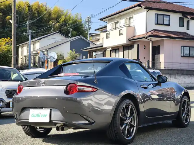 マツダ ロードスター ＲＦ S 熊本県 2019(令1)年 3.3万km マシーングレープレミアムM ワンオーナー/純正ナビ/【フルセグTV/Bluetooth/CD/DVD】/バックカメラ/スマートシティブレーキサポート/車線逸脱警報システム/ドライバーアテンションアラート/ブラインドスポットモニタリングシステム/クルーズコントロール/コーナーセンサー/交通標識認識システム/純正17インチAW/オートLEDライト/オートハイビーム/革巻きステアリング/ステアリングスイッチ/ドライブレコーダー/純正フロアマット/シートヒーター/横滑り防止装置/ABS/盗難防止装置