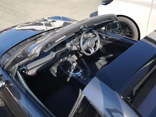 マツダ ロードスター ＲＦ S 熊本県 2019(令1)年 3.3万km マシーングレープレミアムM ワンオーナー/純正ナビ/【フルセグTV/Bluetooth/CD/DVD】/バックカメラ/スマートシティブレーキサポート/車線逸脱警報システム/ドライバーアテンションアラート/ブラインドスポットモニタリングシステム/クルーズコントロール/コーナーセンサー/交通標識認識システム/純正17インチAW/オートLEDライト/オートハイビーム/革巻きステアリング/ステアリングスイッチ/ドライブレコーダー/純正フロアマット/シートヒーター/横滑り防止装置/ABS/盗難防止装置