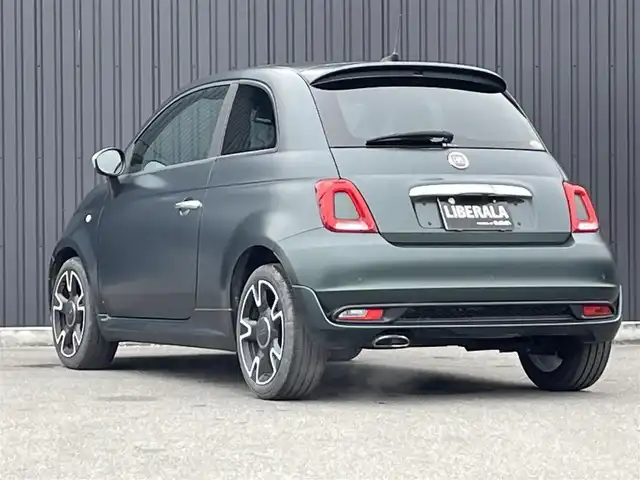 フィアット ５００ マヌアーレ ピゥ チエロ 福島県 2021(令3)年 1.3万km Ｄグリーン 155台限定特別仕様車/ワンオーナー/5速MT/ガラスルーフ/純正オーディオ(USB)/AppleCarPlay/キセノンヘッドライト/純正16AW/純正フロアマット/取扱説明書/保証書