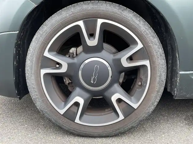 フィアット ５００ マヌアーレ ピゥ チエロ 福島県 2021(令3)年 1.3万km Ｄグリーン 155台限定特別仕様車/ワンオーナー/5速MT/ガラスルーフ/純正オーディオ(USB)/AppleCarPlay/キセノンヘッドライト/純正16AW/純正フロアマット/取扱説明書/保証書