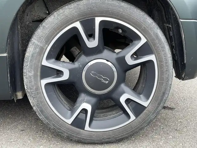 フィアット ５００ マヌアーレ ピゥ チエロ 福島県 2021(令3)年 1.3万km Ｄグリーン 155台限定特別仕様車/ワンオーナー/5速MT/ガラスルーフ/純正オーディオ(USB)/AppleCarPlay/キセノンヘッドライト/純正16AW/純正フロアマット/取扱説明書/保証書