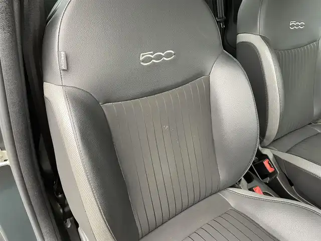 フィアット ５００ マヌアーレ ピゥ チエロ 福島県 2021(令3)年 1.3万km Ｄグリーン 155台限定特別仕様車/ワンオーナー/5速MT/ガラスルーフ/純正オーディオ(USB)/AppleCarPlay/キセノンヘッドライト/純正16AW/純正フロアマット/取扱説明書/保証書