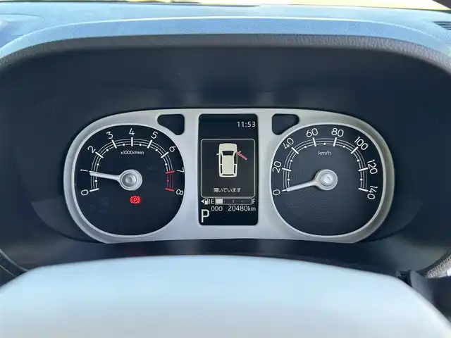 ダイハツ ムーヴ キャンバス ストライプス G 愛知県 2023(令5)年 2.1万km シャイニングホワイトパール/アプリコットピンクメタリック スマートアシスト/　・プリクラッシュセーフティ/　・車線逸脱警報システム/　・先行者発進お知らせ機能/両側パワースライドドア/シートヒーター（全席）/電動パーキングブレーキ/ドライブレコーダー（前後）/ホットカップホルダー（前席）/社外ディスプレイオーディオ/　・Bluetooth/　・CD/DVD/　・AM/FM/　・USB/　・iPod/　・AUX/　・AndroidAuto/社外フロアマット/コーナーセンサー（前後）/LEDヘッドライト/オートライト/カーテンエアバック/ETC/スマートキー/スペアキー×１/取扱説明書/保証書