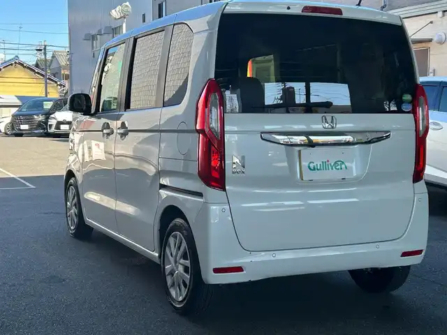 ホンダ Ｎ ＢＯＸ L 愛知県 2021(令3)年 3.7万km プラチナホワイトパール ワンオーナー/純正ナビ〈VXM-214FVi〉/Bluetooth/DVD/地デジTV/バックカメラ/左リアパワースライドドア/ホンダセンシング/・衝突軽減ブレーキ（CMBS）/・誤発信抑制機能/・アダプティブクルーズコントロール（ACC）/・車線維持支援システム（LKAS）/・パーキングセンサーシステム/前席シートヒーター/ビルトインETC/シートバックテーブル/後部座席リフレッシュモード/スマートキー＆プッシュスタート
