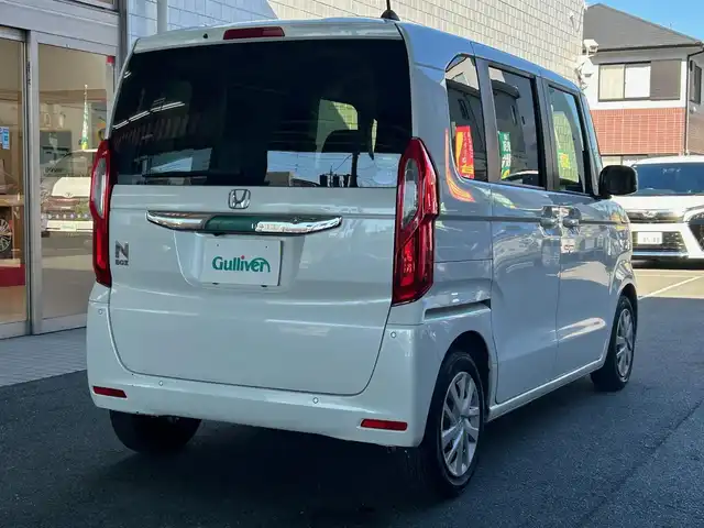 ホンダ Ｎ ＢＯＸ L 愛知県 2021(令3)年 3.7万km プラチナホワイトパール ワンオーナー/純正ナビ〈VXM-214FVi〉/Bluetooth/DVD/地デジTV/バックカメラ/左リアパワースライドドア/ホンダセンシング/・衝突軽減ブレーキ（CMBS）/・誤発信抑制機能/・アダプティブクルーズコントロール（ACC）/・車線維持支援システム（LKAS）/・パーキングセンサーシステム/前席シートヒーター/ビルトインETC/シートバックテーブル/後部座席リフレッシュモード/スマートキー＆プッシュスタート