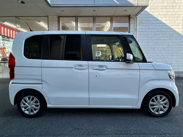 ホンダ Ｎ ＢＯＸ L 愛知県 2021(令3)年 3.7万km プラチナホワイトパール ワンオーナー/純正ナビ〈VXM-214FVi〉/Bluetooth/DVD/地デジTV/バックカメラ/左リアパワースライドドア/ホンダセンシング/・衝突軽減ブレーキ（CMBS）/・誤発信抑制機能/・アダプティブクルーズコントロール（ACC）/・車線維持支援システム（LKAS）/・パーキングセンサーシステム/前席シートヒーター/ビルトインETC/シートバックテーブル/後部座席リフレッシュモード/スマートキー＆プッシュスタート