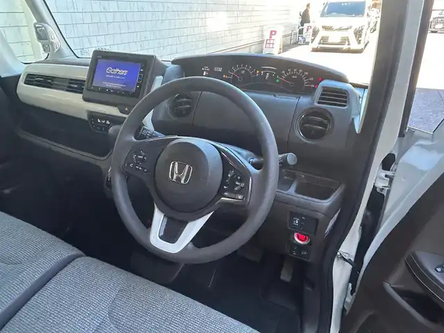 ホンダ Ｎ ＢＯＸ L 愛知県 2021(令3)年 3.7万km プラチナホワイトパール ワンオーナー/純正ナビ〈VXM-214FVi〉/Bluetooth/DVD/地デジTV/バックカメラ/左リアパワースライドドア/ホンダセンシング/・衝突軽減ブレーキ（CMBS）/・誤発信抑制機能/・アダプティブクルーズコントロール（ACC）/・車線維持支援システム（LKAS）/・パーキングセンサーシステム/前席シートヒーター/ビルトインETC/シートバックテーブル/後部座席リフレッシュモード/スマートキー＆プッシュスタート