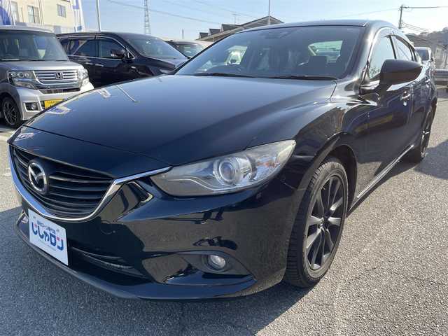 マツダ アテンザ セダン 20S 兵庫県 2014(平26)年 10.5万km ジェットブラックマイカ 【(株)IDOMが運営する【じしゃロン姫路店】の自社ローン対象車両になります。こちらは現金ご利用時の価格です。自社ローンご希望の方は別途その旨お申付け下さい。】/フルセグテレビ/バックカメラ/HDDナビ/クルーズコントロール/アイドリングストップ