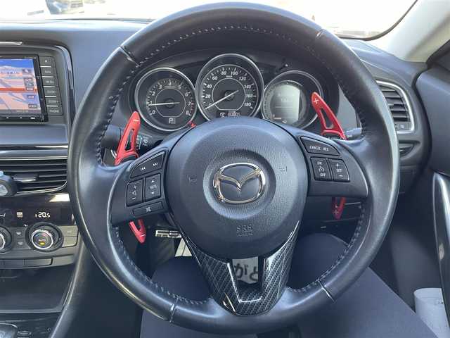 マツダ アテンザ セダン 20S 兵庫県 2014(平26)年 10.5万km ジェットブラックマイカ 【(株)IDOMが運営する【じしゃロン姫路店】の自社ローン対象車両になります。こちらは現金ご利用時の価格です。自社ローンご希望の方は別途その旨お申付け下さい。】/フルセグテレビ/バックカメラ/HDDナビ/クルーズコントロール/アイドリングストップ