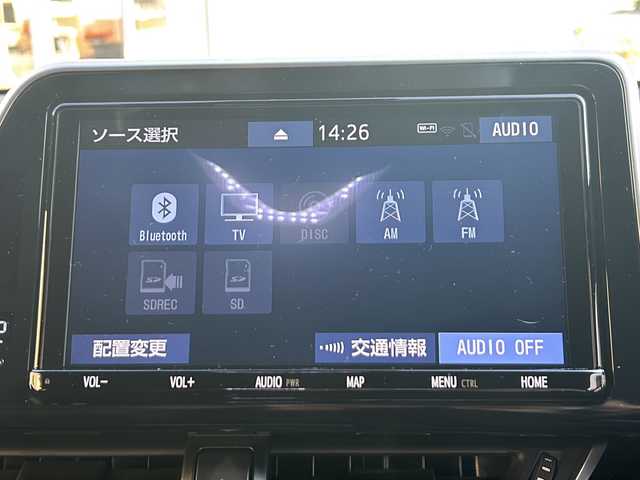 トヨタ Ｃ－ＨＲ G 宮城県 2018(平30)年 8.8万km ブラックマイカ 純正９インチナビ/・フルセグTV/・CD/DVD/・Bluetooth/バックモニター/トヨタセーフティセンス/ETC/ドラレコ/ハーフレザーシート/シートヒーター/LEDヘッドライト/シーケンシャルウインカー/スペアキー