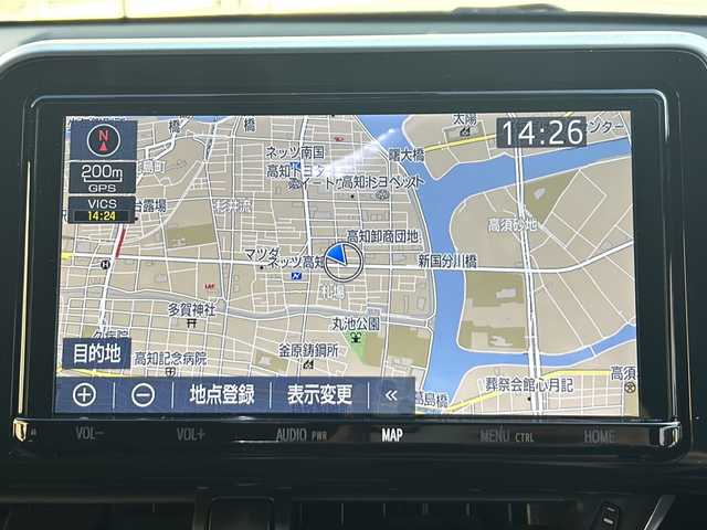 トヨタ Ｃ－ＨＲ G 宮城県 2018(平30)年 8.8万km ブラックマイカ 純正９インチナビ/・フルセグTV/・CD/DVD/・Bluetooth/バックモニター/トヨタセーフティセンス/ETC/ドラレコ/ハーフレザーシート/シートヒーター/LEDヘッドライト/シーケンシャルウインカー/スペアキー