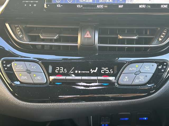 トヨタ Ｃ－ＨＲ G 宮城県 2018(平30)年 8.8万km ブラックマイカ 純正９インチナビ/・フルセグTV/・CD/DVD/・Bluetooth/バックモニター/トヨタセーフティセンス/ETC/ドラレコ/ハーフレザーシート/シートヒーター/LEDヘッドライト/シーケンシャルウインカー/スペアキー