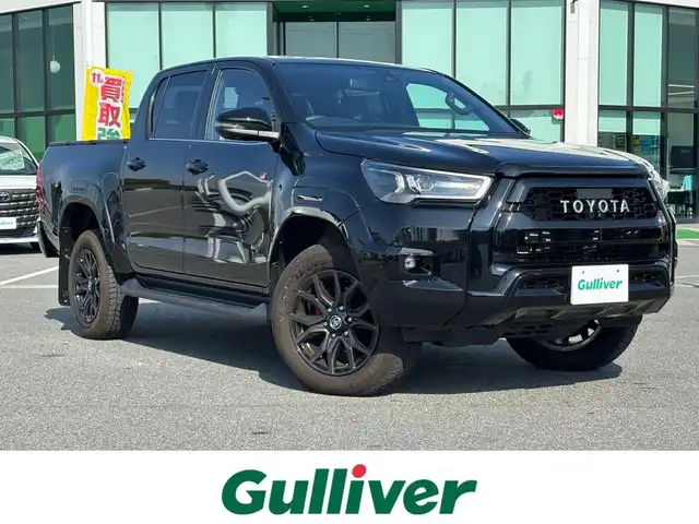 トヨタ ハイラックス Z GRスポーツ 奈良県 2024(令6)年 1.1万km アティチュードブラックマイカ 純正ナビ　/BT/USB/全方位カメラ　/パワーシート　/ハーフレザーシート　/ＥＴＣ　/追従型クルーズコントロール　/前後コーナーセンサー　/センターデフロック　/ダウンヒルアシストコントロール　/全方位ドライブレコーダー　/ＡＡＣ/スマートイー/パドルシフト/フロアマット/純正18インチアルミホイール/衝突被害軽減システム