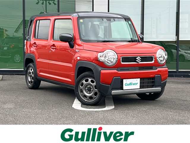 スズキ ハスラー HYBRID G 岐阜県 2022(令4)年 5.2万km バーミリオンオレンジ/ガンメタリック2トーン 登録時走行距離：51929km/ナビ（AVIC-RZ503）/バックモニター/テレビ・Bluetooth・CD・USB/デュアルカメラブレーキサポート/レーンキープアシスト/コーナーセンサー/シートヒーター/ETC/オートライト/プッシュスタート/スマートキー/保証書/取扱説明書
