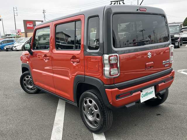 スズキ ハスラー HYBRID G 岐阜県 2022(令4)年 5.2万km バーミリオンオレンジ/ガンメタリック2トーン 登録時走行距離：51929km/ナビ（AVIC-RZ503）/バックモニター/テレビ・Bluetooth・CD・USB/デュアルカメラブレーキサポート/レーンキープアシスト/コーナーセンサー/シートヒーター/ETC/オートライト/プッシュスタート/スマートキー/保証書/取扱説明書