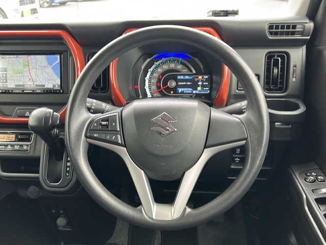 スズキ ハスラー HYBRID G 岐阜県 2022(令4)年 5.2万km バーミリオンオレンジ/ガンメタリック2トーン 登録時走行距離：51929km/ナビ（AVIC-RZ503）/バックモニター/テレビ・Bluetooth・CD・USB/デュアルカメラブレーキサポート/レーンキープアシスト/コーナーセンサー/シートヒーター/ETC/オートライト/プッシュスタート/スマートキー/保証書/取扱説明書