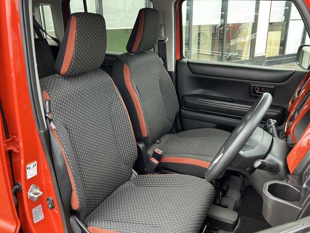 スズキ ハスラー HYBRID G 岐阜県 2022(令4)年 5.2万km バーミリオンオレンジ/ガンメタリック2トーン 登録時走行距離：51929km/ナビ（AVIC-RZ503）/バックモニター/テレビ・Bluetooth・CD・USB/デュアルカメラブレーキサポート/レーンキープアシスト/コーナーセンサー/シートヒーター/ETC/オートライト/プッシュスタート/スマートキー/保証書/取扱説明書