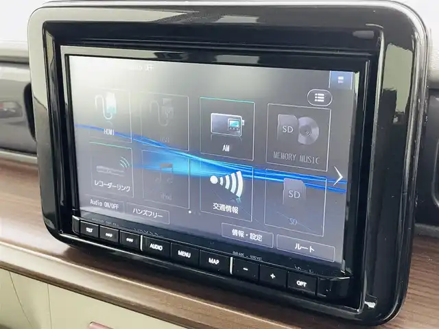 スズキ ラパン ＬＣ X 福島県 2022(令4)年 2.2万km トラッドカーキメタリック/アーバンブラウン 2トーン デュアルカメラブレーキサポート/・横滑り防止機能/・レーンキープアシスト/純正8インチナビ/・型番；CN-FZ886/・CD/DVD/BT/USB/USB/HDMI/iPod/FM/AM/シートヒーター/LEDヘッドライト/純正アルミホイール付きサマータイヤ/ステアリングリモコン/プッシュスタート/・スマートキー