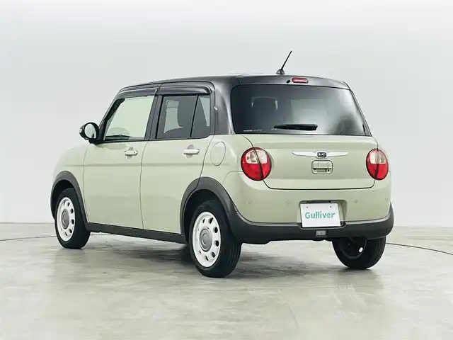 スズキ ラパン ＬＣ X 福島県 2022(令4)年 2.2万km トラッドカーキメタリック/アーバンブラウン 2トーン デュアルカメラブレーキサポート/・横滑り防止機能/・レーンキープアシスト/純正8インチナビ/・型番；CN-FZ886/・CD/DVD/BT/USB/USB/HDMI/iPod/FM/AM/シートヒーター/LEDヘッドライト/純正アルミホイール付きサマータイヤ/ステアリングリモコン/プッシュスタート/・スマートキー