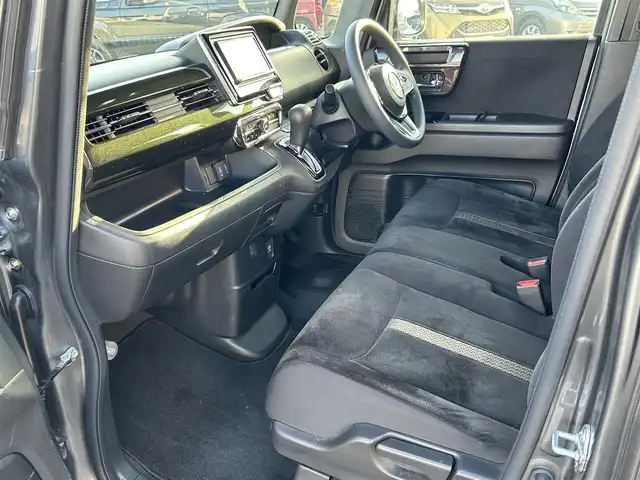 ホンダ Ｎ ＢＯＸ カスタム G L ホンダセンシング 愛媛県 2019(平31)年 5.3万km シャイニンググレーM 社外ナビ（Panasonic製）/BT/AM・FM/CD/DVD/フルセグTV/ビルトインETC/前後ドライブレコーダー/バックカメラ/コーナーセンサー/クルーズコントロール/衝突軽減システム/レーンキープアシスト/横滑り防止装置/片側パワースライドドア/後席フルフラットシート/LEDヘッドライト/フォグランプ/純正アルミホイール