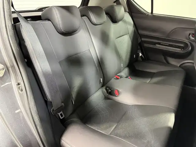 トヨタ アクア G ブラックソフトレザーセレ 大阪府 2014(平26)年 6.9万km グレーメタリック 黒革シート 純正エアロ モデリスタ15incAW 純正ナビTV バックカメラ スマートキー プッシュスタート アイドリングストップ オートライト オートエアコン ETC ワンオーナー