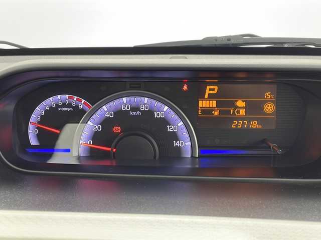 スズキ ワゴンＲ HYBRID FX 茨城県 2019(令1)年 2.4万km ブルーイッシュブラックパール3 社外ナビ［MDV-D505BTW］　フルセグ再生可　Bluetooth/CD/DVD　HUD　バックカメラ　シートヒーター（D席）　社外14インチAW　純正フロアマット　ビルトインETC　LEDヘッドライト　