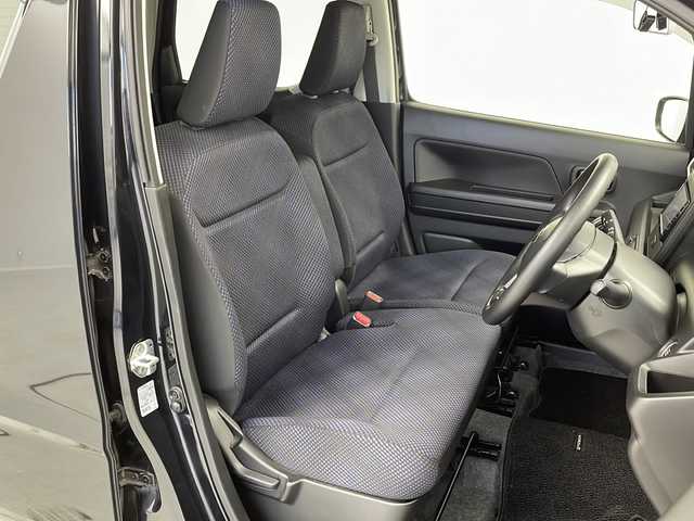 スズキ ワゴンＲ HYBRID FX 茨城県 2019(令1)年 2.4万km ブルーイッシュブラックパール3 社外ナビ［MDV-D505BTW］　フルセグ再生可　Bluetooth/CD/DVD　HUD　バックカメラ　シートヒーター（D席）　社外14インチAW　純正フロアマット　ビルトインETC　LEDヘッドライト　