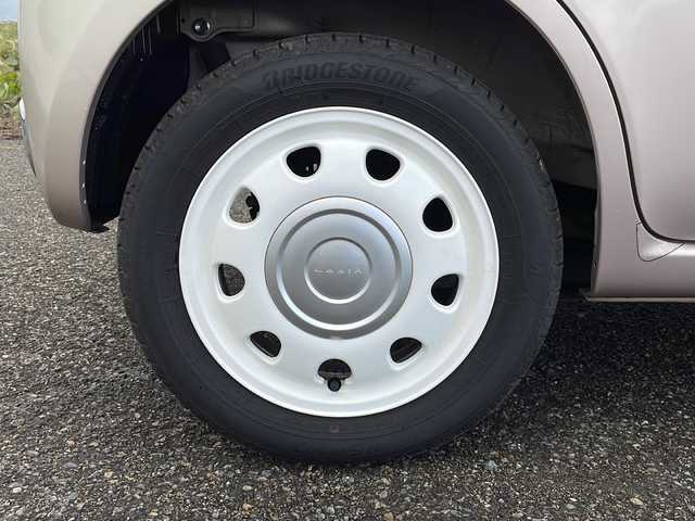 スズキ ラパン ショコラ X 新潟県 2013(平25)年 5.3万km シャンパンピンクPM 社外SDナビ(MDV-L300)/CD/DVD/ワンセグテレビ/革シート/ベンチシート/スマートキー/プッシュスタート/キセノンヘッドライト/オートライト/アイドリングストップ