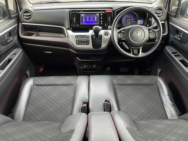 ホンダ Ｎ ＷＧＮ カスタム G Aパッケージ 青森県 2014(平26)年 10.8万km プレミアムホワイトパール 4WD/純正ディスプレイオーディオ/CD・Bluetooth・USB/バックカメラ/合皮コンビシート/あんしんパッケージ/衝突軽減ブレーキ/サイド・カーテンエアバッグ/クルーズコントロール/横滑り防止機能/ETC/HIDライト/オートライト/フォグランプ/ウインカーミラー/純正14インチアルミ/スマートキー/プッシュスタート