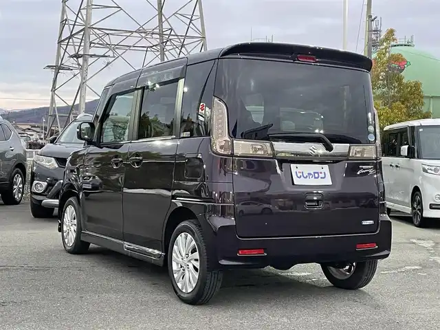 スズキ スペーシア カスタム Z 岩手県 2017(平29)年 11.9万km ムーンライトバイオレットPM 【(株)IDOMが運営する【じしゃロン盛岡店】の自社ローン対象車両になります。こちらは現金ご利用時の価格です。自社ローンご希望の方は別途その旨お申付け下さい。】/社外メモリナビ/AM/FM/CD/DVD/SD/BT/フルセグTV/バックカメラ/片側PWスライドドア/衝突被害軽減ブレーキ/レーンキープアシスト/アイドリングストップ/前席シートヒーター/プッシュスタート/スマートキー/スペアキーあり/ドアバイザー/フロアマット/社外AW+スタッドレス４本積込あり