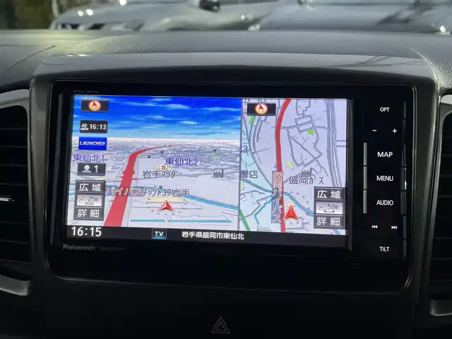 スズキ スペーシア カスタム Z 岩手県 2017(平29)年 11.9万km ムーンライトバイオレットPM 【(株)IDOMが運営する【じしゃロン盛岡店】の自社ローン対象車両になります。こちらは現金ご利用時の価格です。自社ローンご希望の方は別途その旨お申付け下さい。】/社外メモリナビ/AM/FM/CD/DVD/SD/BT/フルセグTV/バックカメラ/片側PWスライドドア/衝突被害軽減ブレーキ/レーンキープアシスト/アイドリングストップ/前席シートヒーター/プッシュスタート/スマートキー/スペアキーあり/ドアバイザー/フロアマット/社外AW+スタッドレス４本積込あり