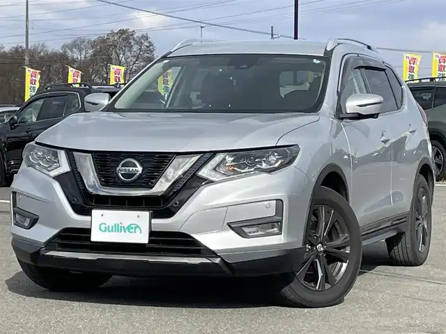 日産 エクストレイル 20Xi Vセレクション 道央・札幌 2020(令2)年 5.8万km ブリリアントシルバー ４WD/純正ディーラーOPナビ/CD/DVD/BD/BT/フルセグ/プロパイロット/エマージェンシーブレーキ/横滑り防止装置/レーダークルーズコントロール/ヒルディセントコントロール/レーンキープアシスト/ハンドルアシスト/クリアランスソナー/アラウンドビューモニター/ビルトインETC/ドライブレコーダー/アイドリングストップ/デジタルインナーミラー/トランスファー切替/パワーバックドア/前席パワーシート/全席シートヒーター/カプロンシート/革巻きステアリング/ステアリングリモコン/電動パーキング/オートブレーキホールド/プッシュスタート/スマートキー/LEDヘッドライト/オートライト/フォグランプ/電動格納ミラー/ヒーテッドドアミラー/ウィンカーミラー/純正フロアマット/ドアバイザー