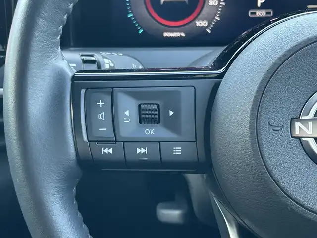 日産 ノート X 群馬県 2023(令5)年 1.9万km ピュアホワイトパール ワンオーナー/寒冷地仕様/純正メモリナビ/　(AM/FM/TV/BT/SD)/アラウンドビューモニター/エマージェンシーブレーキ/レーンキープアシスト/ブラインドスポットモニター/ふらつき警報/スマートルームミラー/AUTOライト/AUTOハイビーム/純正フロアマット/純正ドアバイザー/前席シートヒーター/ステアリングヒーター/LEDヘッドライト/取扱説明書/保証書/スペアキー