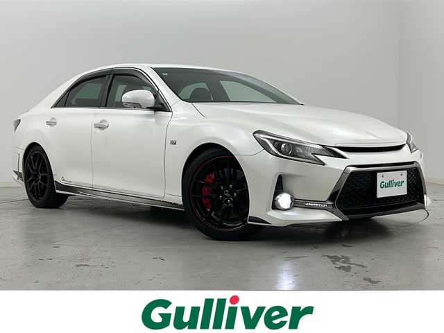 トヨタ マークＸ 250G Sパッケージ G’s 宮城県 2013(平25)年 7.4万km ホワイトパールクリスタルシャイン 禁煙車/ワンオーナー/ムーンルーフ/G’sエアロパーツ（F/S/R）/クルーズコントロール/純正7インチナビ/・AM/FM/CD/DVD/BT/SD/フルセグTV/ビルトインETC/革巻きステアリング/ステアリングスイッチ/パドルスイッチ/ハーフレザーシート/プッシュスタート/スマートキー/MT付きATシフト/LEDヘッドライト/LEDフォグランプ/純正19インチアルミホイール/純正フロアマット/純正ドアバイザー/横滑り防止装置/ワイパーデアイサー