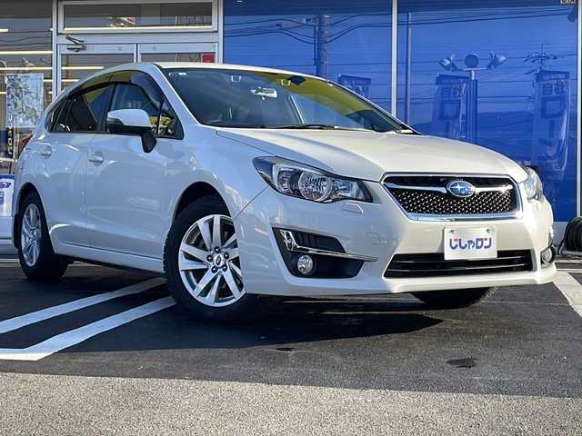 スバル インプレッサ スポーツ 2．0i アイサイト 長野県 2015(平27)年 9.1万km クリスタルホワイトP (株)IDOMが運営する【じしゃロン長野店】の自社ローン専用車両になりますこちらは現金またはオートローンご利用時の価格です。自社ローンご希望の方は別途その旨お申付け下さい/純正ナビ/バックカメラ/ステアリングスイッチ/ETC/クルーズコントロール/純正フロアマット