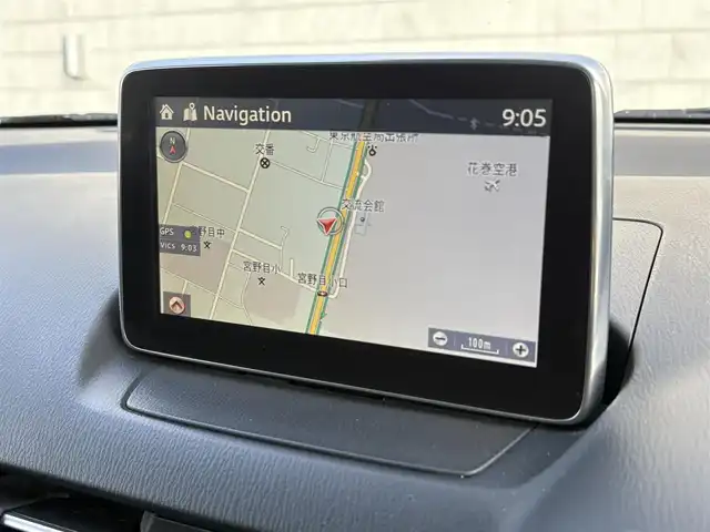 マツダ デミオ XD 岩手県 2015(平27)年 8.5万km スノーフレイクホワイトパールマイカ 禁煙車/4WD/ディーゼル/社外エンジンスターター/純正ナビ/→Bluetooth/FM/AM/AUX/USB/ステアリングスイッチ/横滑り防止装置/トノカバー/〇プッシュスタート/〇電動格納ミラー/〇ウィンカーミラー/〇ドアバイザー/〇フロアマット/〇シガーソケット/〇スマートキー/スペアキー