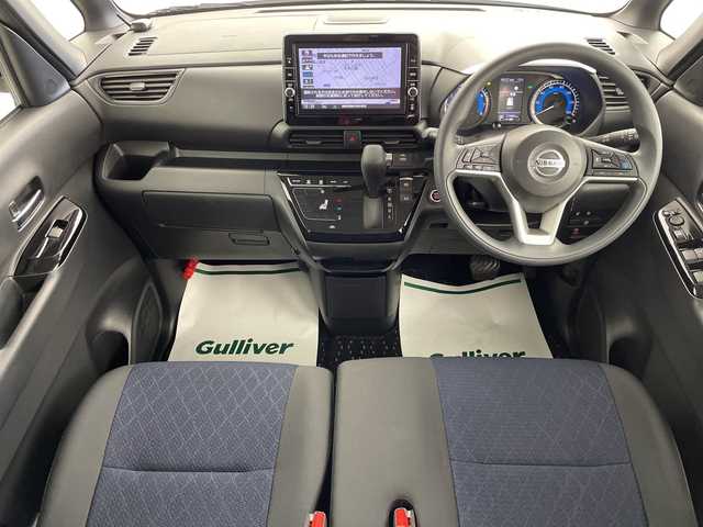 日産 ルークス HWS X プロパイロットED 福島県 2021(令3)年 2.7万km チタニウムグレーM/シルキーホワイト /禁煙車　//純正９インチナビ　//アラウンドビューモニター　//両側パワースライドドア　//プロパイロット　//衝突被害軽減ブレーキ　//ナビ連動ドライブレコーダー　//スペアキー　//コーナーセンサー　//ビルトインＥＴＣ　//ＵＳＢ入力端子//クリアランスソナー