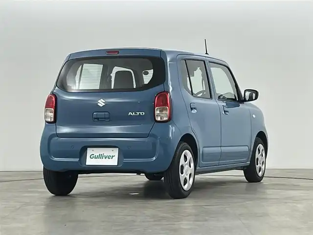 スズキ アルト L 福島県 2022(令4)年 2.6万km ダスクブルーメタリック セーフティサポート/・衝突被害軽減ブレーキ/・誤発進抑制機能/・車線逸脱抑制機能/・先行車発進お知らせ機能/・ハイビームアシスト/純正ディスプレイオーディオ/・Bluetooth/AM・FM・USB/・バックカメラ/・ETC/ドライブレコーダー/シートヒーター/ステアリングスイッチ/ハロゲンライト/・オートライト/・ヘッドライトリベライザー/リモコンキー/純正フロアマット/電動格納ミラー