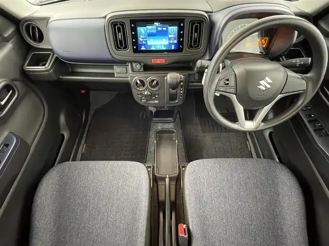 スズキ アルト L 福島県 2022(令4)年 2.6万km ダスクブルーメタリック セーフティサポート/・衝突被害軽減ブレーキ/・誤発進抑制機能/・車線逸脱抑制機能/・先行車発進お知らせ機能/・ハイビームアシスト/純正ディスプレイオーディオ/・Bluetooth/AM・FM・USB/・バックカメラ/・ETC/ドライブレコーダー/シートヒーター/ステアリングスイッチ/ハロゲンライト/・オートライト/・ヘッドライトリベライザー/リモコンキー/純正フロアマット/電動格納ミラー