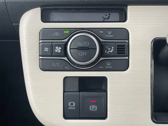 ダイハツ ムーヴ キャンバス ストライプス G 静岡県 2023(令5)年 1.4万km シャイニングホワイトパール/ファインミントメタリック 純正ナビ/　（Bluetooth/DVD/CD）/フルセグTV/バックカメラ/スマートアシスト/衝突被害軽減システム/レーンキープアシスト/前後コーナーセンサー/両側パワースライドドア/前席シートヒーター/保温機能付きカップホルダー/電動パーキングブレーキ/オートブレーキホールド/ETC/前方ドライブレコーダー/LEDヘッドライト/プッシュスタート/スマートキー/スペアキー1本有り/純正フロアマット/取扱説明書/保証書