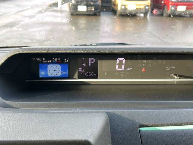 ダイハツ タント X 秋田県 2021(令3)年 4.5万km マスタードイエローマイカメタリック 純正SDナビ/純正CD、DVD、BT、TV/パワースライドドア/全方位カメラ/ドライブレコーダー/コーナーセンサー/ETC/スペアキー/取説、保証書