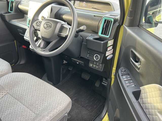 ダイハツ タント X 秋田県 2021(令3)年 4.5万km マスタードイエローマイカメタリック 純正SDナビ/純正CD、DVD、BT、TV/パワースライドドア/全方位カメラ/ドライブレコーダー/コーナーセンサー/ETC/スペアキー/取説、保証書